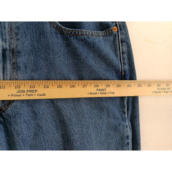 Levi's 550 Men's Relaxed Fit Jeans - Stonewash Blue Size 38 X 32 - Picture 14 of 15